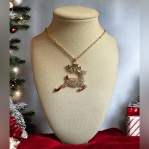 Beautiful woman's Reindeer necklace (new)